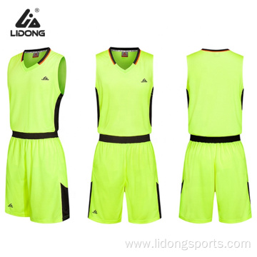 Custom Logo Basketball Jersey Uniform Online Polyester